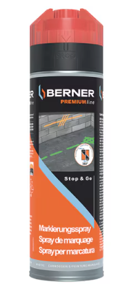 [CHA-10-1-048] SPRAY DE MARQUAGE ROUGE (à la pièce) 